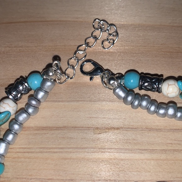 Beads Anklets for Women Tree of life Multi Layer Anklet Leg Foot Bracelet. - Picture 4 of 5